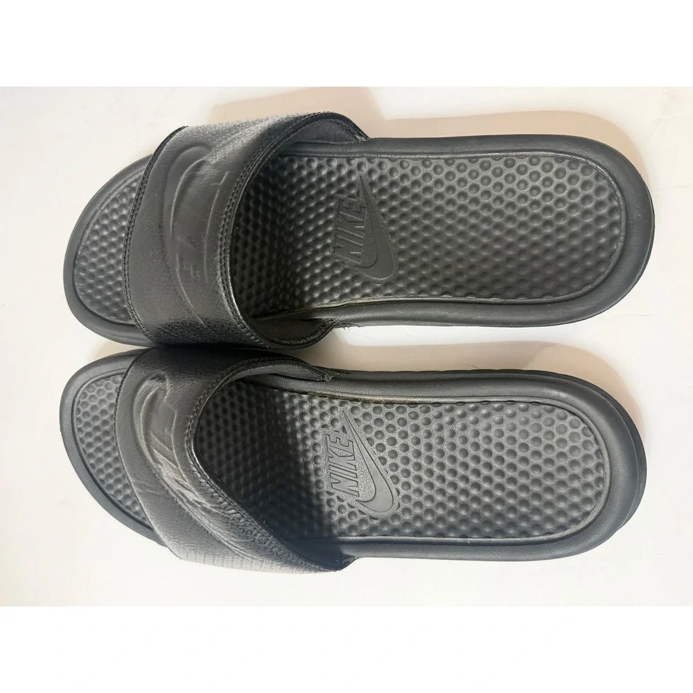 Nike Benassi JDI Black Slides Mens 11 Sandals 343880-001
